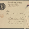 Stefan George letters to Ernst Morwitz, 1907