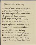 Stefan George letters to Ernst Morwitz, 1909