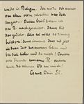 Stefan George letters to Ernst Morwitz, 1909
