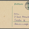 Stefan George letters to Ernst Morwitz, 1910