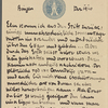 Stefan George letters to Ernst Morwitz, 1910