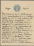 Stefan George letters to Ernst Morwitz, 1910