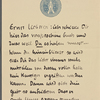 Stefan George letters to Ernst Morwitz, 1910