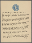 Stefan George letters to Ernst Morwitz, 1911