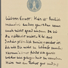 Stefan George letters to Ernst Morwitz, 1911