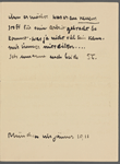 Stefan George letters to Ernst Morwitz, 1911