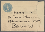 Stefan George letters to Ernst Morwitz, 1911