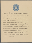 Stefan George letters to Ernst Morwitz, 1913