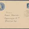 Stefan George letters to Ernst Morwitz, 1913