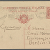 Stefan George letters to Ernst Morwitz, 1914
