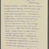 Stefan George letters to Ernst Morwitz, 1916