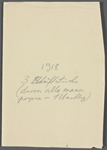 Stefan George letters to Ernst Morwitz, 1918
