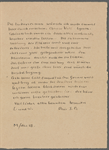 Stefan George letters to Ernst Morwitz, 1918