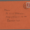Stefan George letters to Ernst Morwitz, 1918