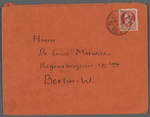 Stefan George letters to Ernst Morwitz, 1918