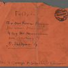 Stefan George letters to Ernst Morwitz, 1918