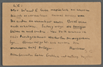 Stefan George letters to Ernst Morwitz, 1918