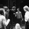 Michael Bennett and Marvin Hamlisch during rehearsals of A Chorus Line.