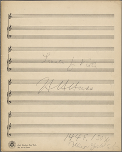 Sonata for viola and piano 