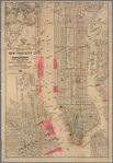 Map of New York City and surroundings : illustrating & accompanying a report on the terminal facilities for handling freight of the railroads entering the port of New York / by Gratz Mordecai, C.E.