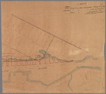 Manuscript map of New York City between 128th Street and 155th Street, Harlem River and Eighth Avenue, showing present bulkhead line and line suggested by 128th Street property owners