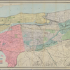 Map of the City & County of New York showing routes & stations of the elevated railroads