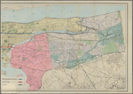 Map of the City & County of New York showing routes & stations of the elevated railroads