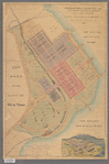 International Exhibition 1883 : plan showing the principal buildings with their approaches as proposed to be arranged on the Port Morris site