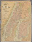 Map of New York City : showing portions of Brooklyn, Jersey City, and Westchester Co.