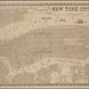 New York city map.