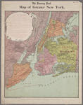 Map of greater New York