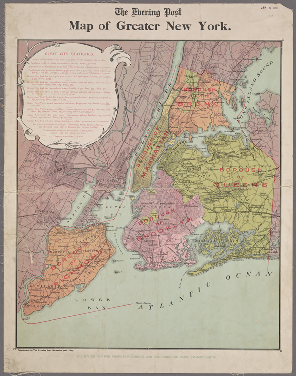 Map of greater New York NYPL Digital Collections