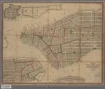 Map of the City of New York with the adjacent cities of Brooklyn & Jersey City & the Village of Williamsburg