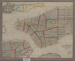 Map of the City of New York with the adjacent cities of Brooklyn & Jersey City & the Village of Williamsburg
