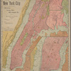 Map of New York City : showing portions of Brooklyn, Jersey City, and Westchester Co.