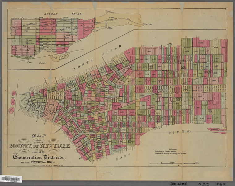 Enumeration Districts Nypl Digital Collections 8675