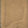 Map of the lower section of the City of New York : showing high and low water lines.