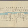 Map of West Street from Battery Park to Barrow Street, Manhattan, New York.