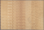 Map showing the route for a proposed new avenue from Peck Slip to Lafayette Place / drawn for J. Augustus Page, Esq. by William E. Hauz.