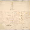 Manuscript map of the section bounded by Grand Street, Sheriff Street and Columbia Street, Manhattan, New York.