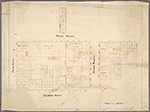 Manuscript map of the section bounded by Grand Street, Sheriff Street and Columbia Street, Manhattan, New York.