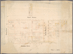 Manuscript map of the section bounded by Grand Street, Sheriff Street and Columbia Street, Manhattan, New York.