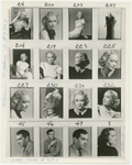 Keysheet images of Miriam Hopkins and Leslie Banks.