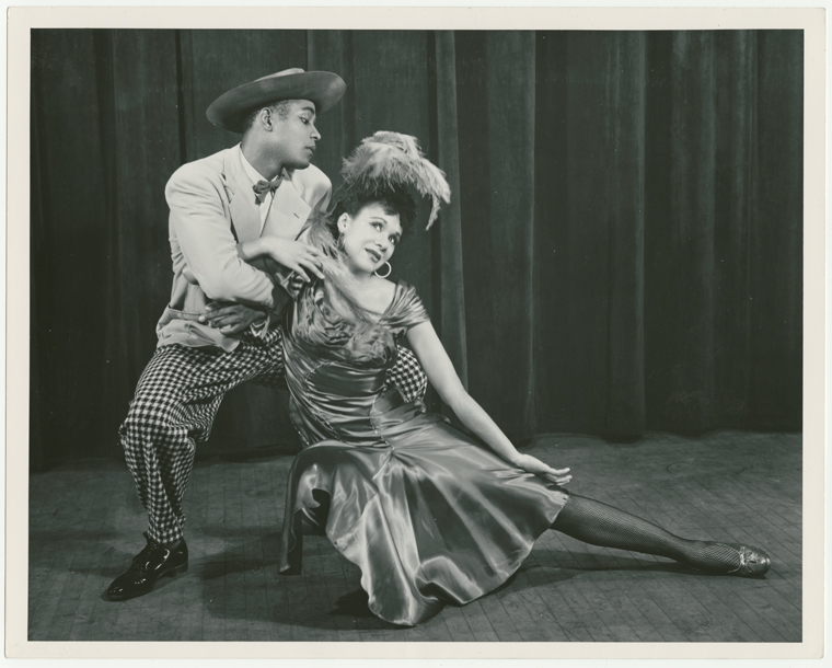 Katherine Dunham and Jean Leon Destine in Bal Negre