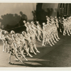 Chorines in a scene from the stage production Flying High. Costumes designed by Charles LeMaire