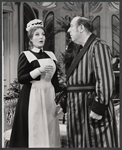 Sharon Gans and Paul Ford in the stage production 3 Bags Full