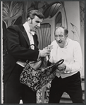 Joe Ponazecki and Paul Ford in the stage production 3 Bags Full