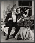 Paul Ford and Nancy Marchand in the stage production 3 Bags Full