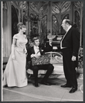 Leigh Taylor-Young, Joe Ponazecki and Paul Ford in the stage production 3 Bags Full