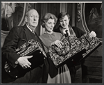 Paul Ford, Nancy Marchand and Joe Ponazecki in the stage production 3 Bags Full